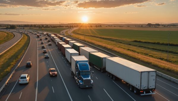Le transport routier : moteur de l'économie